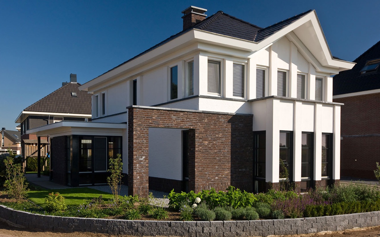 Prefab woning in Enter.